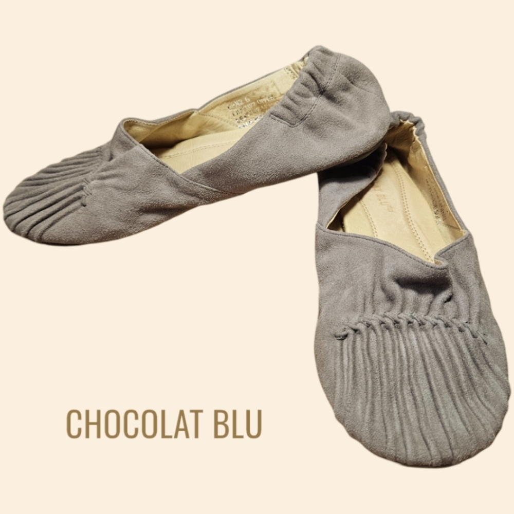 Chocolat Blu Gray Flats